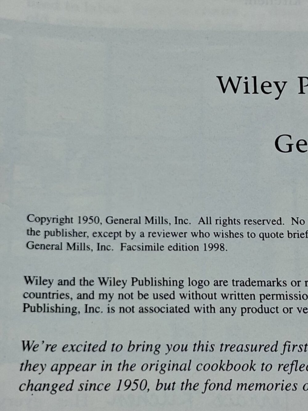 Betty Crocker's Picture Cook Book Betty Crocker Wiley Red HC Ring-Bound 1998 - Picture 12 of 16